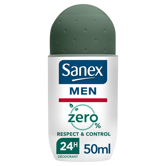 Déodorant men protect&control 0% SANEX, bille de 50ml