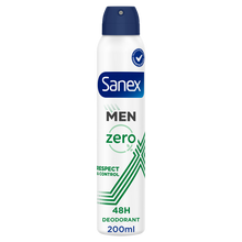 Déodorant homme SANEX Men 0% respect & control - spray 200ml
