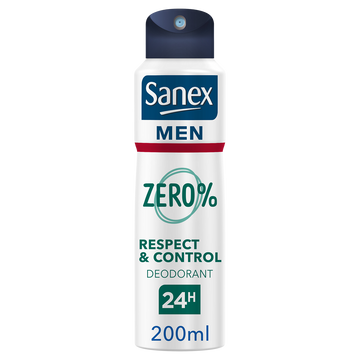 Déodorant man 0% protectr&control SANEX, atomiseur 200ml