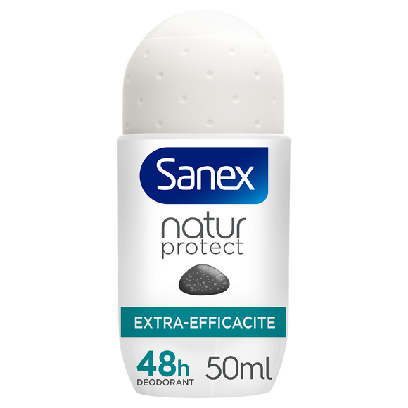 Déodorant pierre d'alun extra efficacité SANEX bille 50ml