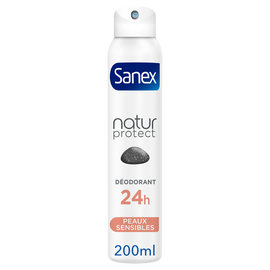 Déodorant pierre d'alun peaux sensibles SANEX ato.200ml
