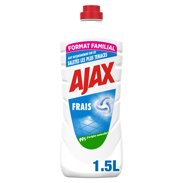 Nettoyant ménager frais Ajax flacon 1,50L
