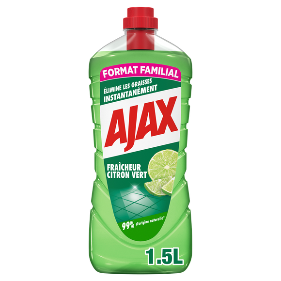 Nettoyant ménager sols & multi-surfaces cit.vert AJAX 1,5L