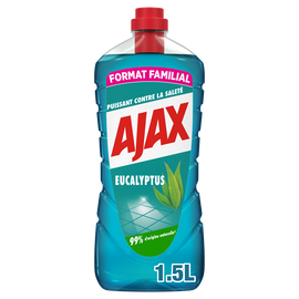 Nettoyant ménager sols & multi-surfaces eucalyptus AJAX 1,5L