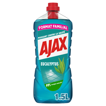 Nettoyant ménager sols & multi-surfaces eucalyptus AJAX 1,5L