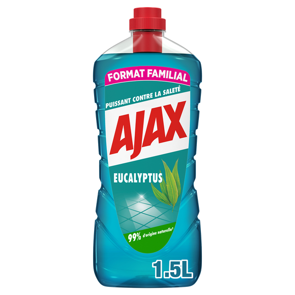 Nettoyant ménager sols & multi-surfaces eucalyptus AJAX 1,5L