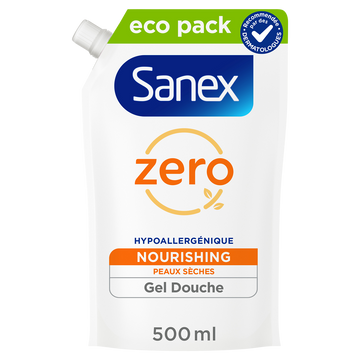 Douche & bain essentiel peau sèche doypack SANEX 500ml