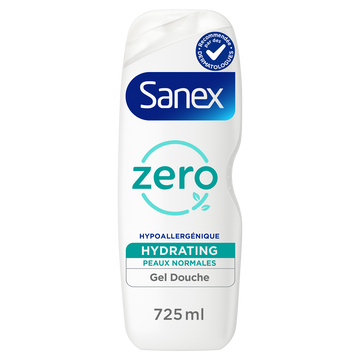 Gel douche essentiel peaux normal SANEX 0% flacon 725ml