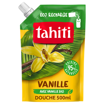 Gel douche vanille TAHITI 500ml doypack