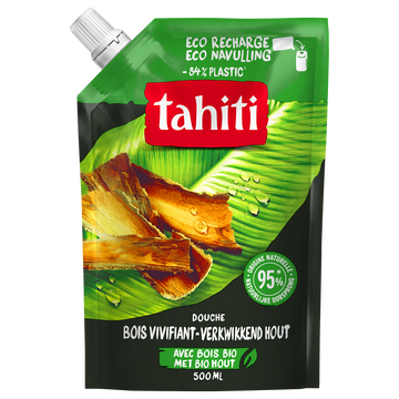 Gel douche bois vivifiant doypack TAHITI 500ml