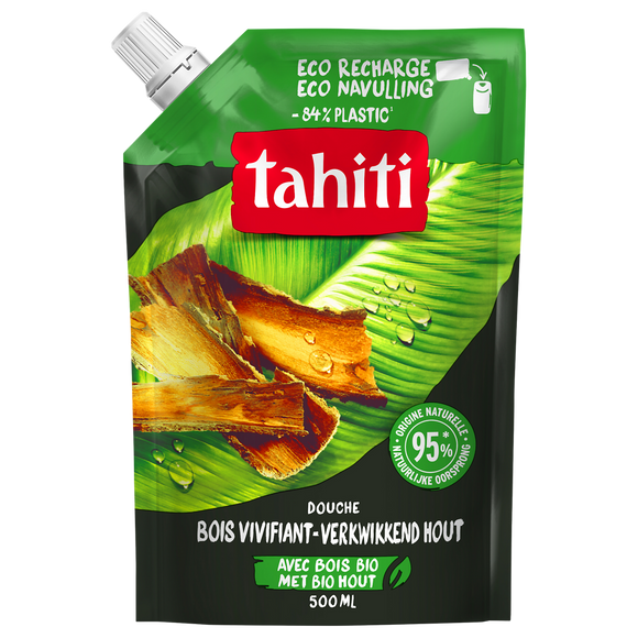 Gel douche bois vivifiant doypack TAHITI 500ml