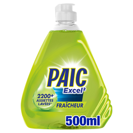Liquide vaisselle fraicheur PAIC EXCEL 500ml