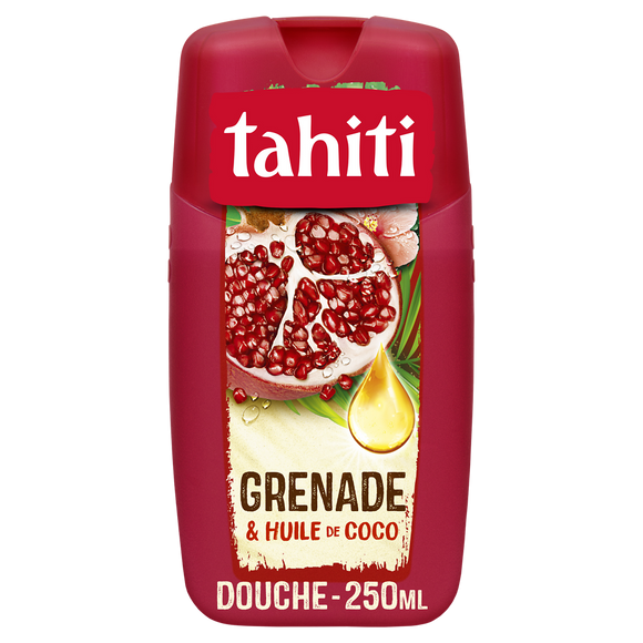 Gel douche grenade & huile de coco TAHITI 250ml