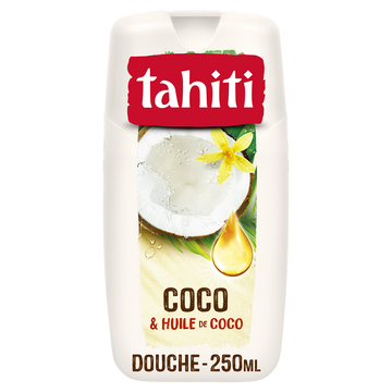 Gel douche coco & huile de coco TAHITI 250ml