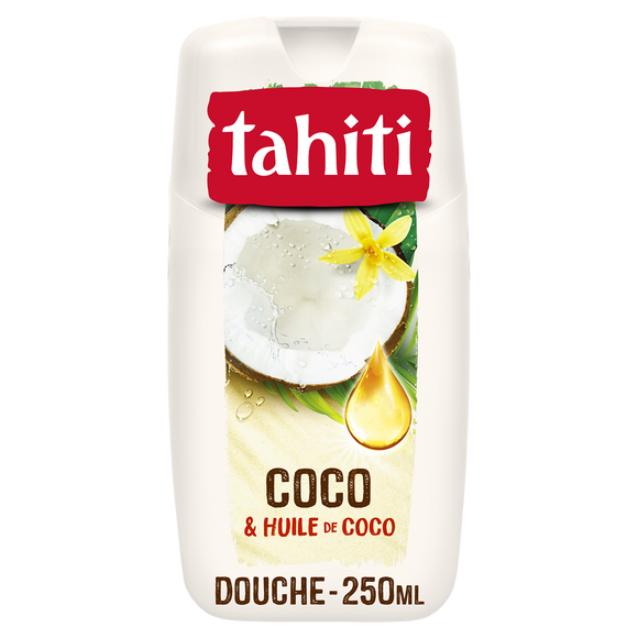Gel douche coco & huile de coco TAHITI 250ml