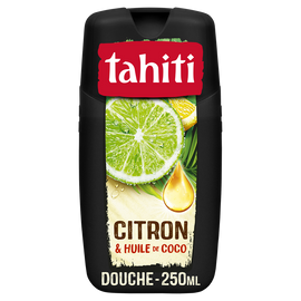 Gel douche citron & huile de coco TAHITI 250ml