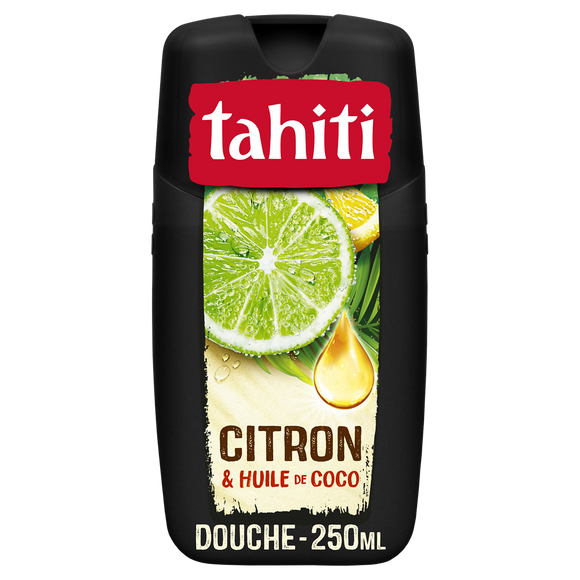 Gel douche citron & huile de coco TAHITI 250ml