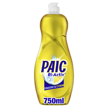 Liquide vaisselle vinaigre & citron PAIC flacon 750ml