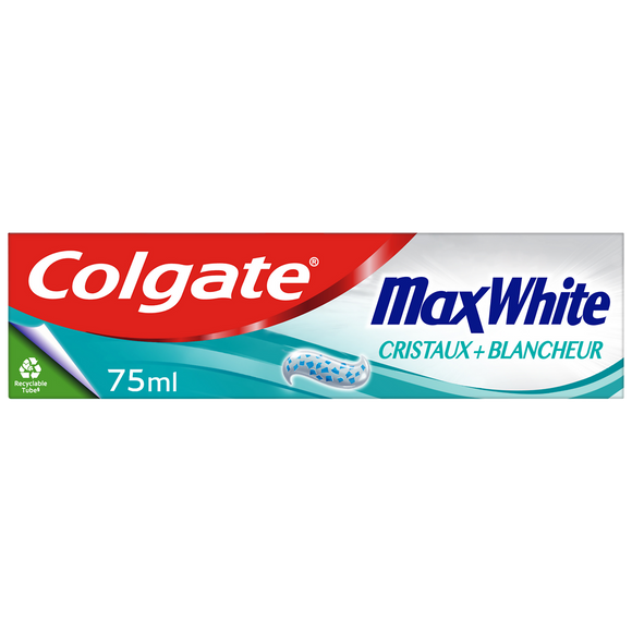 Dentifrice cristaux blancheur max fresh COLGATE 75ml