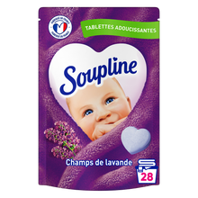 Adoucissant Tablette SOUPLINE champs de lavande - x28 - 336g