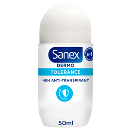 Déodorant solide dermo tolérance SANEX, stick 50ml