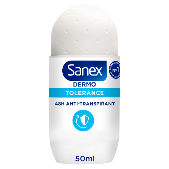 Déodorant solide dermo tolérance SANEX, stick 50ml