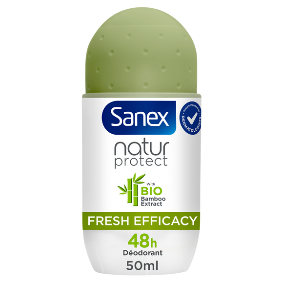 Déodorant solide Natural Protect Bamboo Fraicheur SANEX 50ml