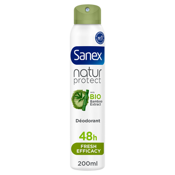 Déodorant natur protect bamboo spray fresh efficacy 48h 200ml