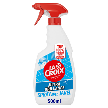 Nettoyant sdb désinfectant ultra brillance javel LA CROIX 500ml