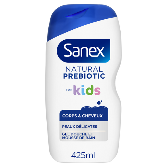 Gel douche enfant natural prebiotic SANEX 425ml