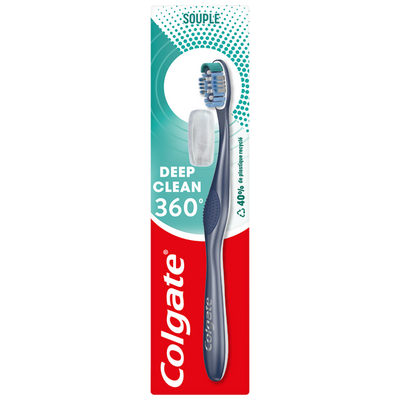 Brosse à dents Colgate Deep clean Souple x1
