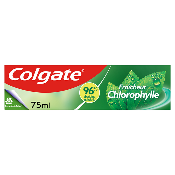 Dentifrice Chlorophyle Fraîcheur Intense COLGATE 75ml