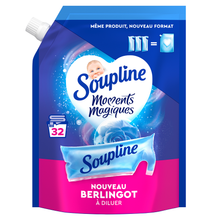 Adoucissant à diluer Moments Magiques SOUPLINE, recharge doypack 600ml