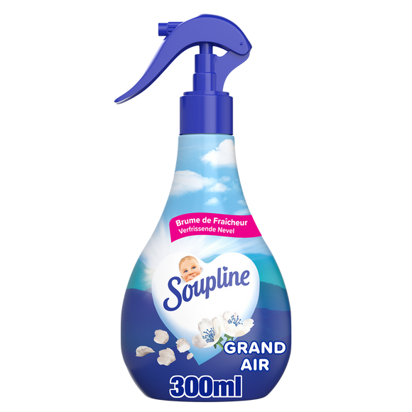 Spray adoucissant SOUPLINE Brume Grand Air 300mL