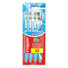 Brosses à dents COLGATE Max Fresh Medium x4