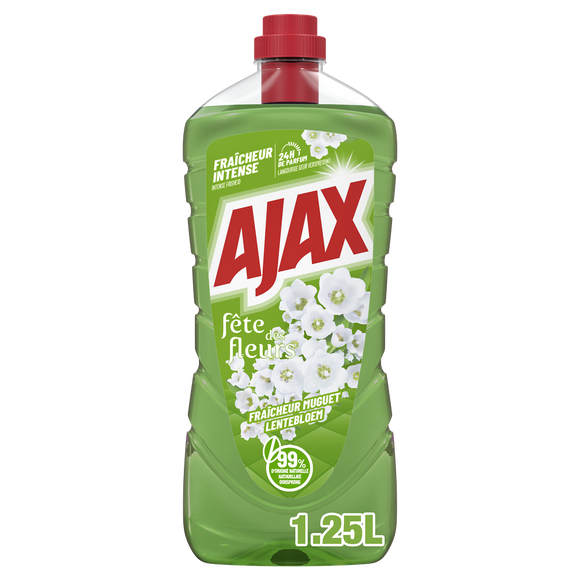AJAX FETE DES FLEURS Nettoyant menager Flacon Muguet 1250ml