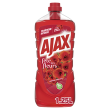 Ajax Flacon Nettoyant menager Fête des Fleurs Coquelicot 125
