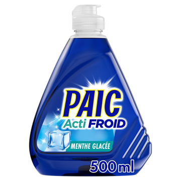 Liquide vaisselle actifroid menthe glacée PAIC 500ml