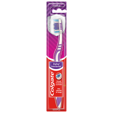 Brosse à dents ZigZag Interdentaire Souple COLGATE