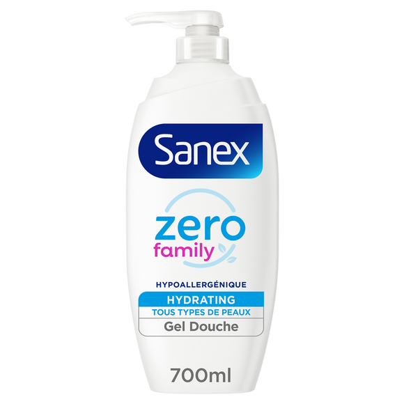 Gel douche Zéro Family SANEX pompe 700ml