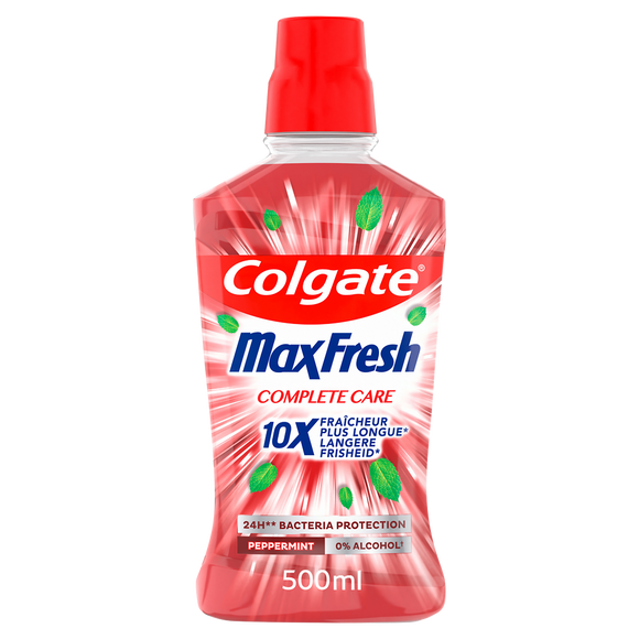 Bain de bouche Max Fresh Protection Complète COLGATE - 500ml