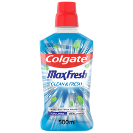 Bain de bouche Fresh Clean Intense COLGATE Max 500ml