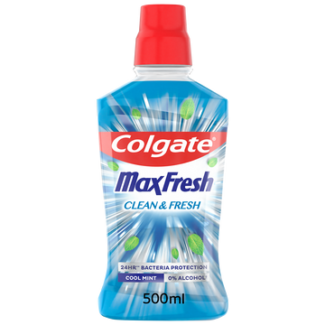 Bain de bouche Fresh Clean Intense COLGATE Max 500ml