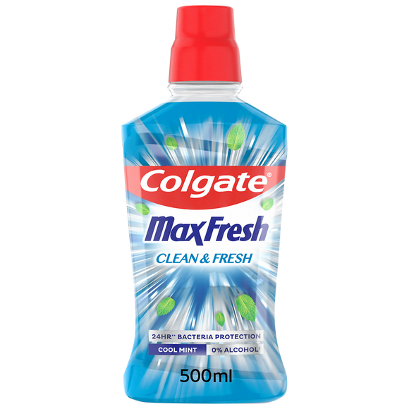 Bain de bouche Fresh Clean Intense COLGATE Max 500ml