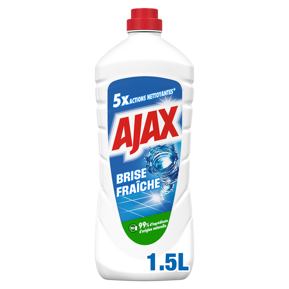 Flacon Nettoyant ménager AJAX 5 Actions Brise Fraiche 1,5L