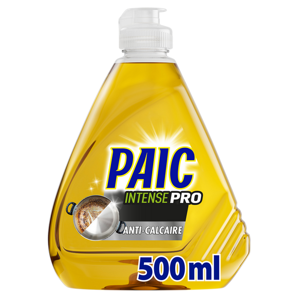 Liquide vaisselle Intense PAIC Expert anticalcaire 500mL