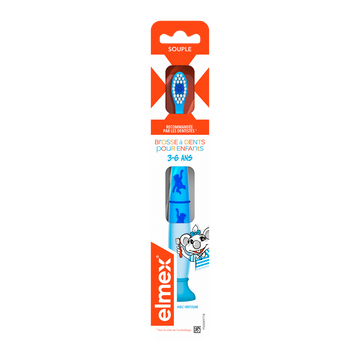 Brosse à dents ELMEX anti-caries enfants 3-6 ans x1