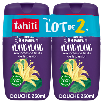 Gel douche Ylang Ylang TAHITI 2x250ml