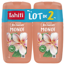 Gel douche TAHITI Parfum 8h Monoï - 2x250ml