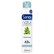 Déodorant spray SANEX bambou bio natur protect fresh efficacité - 200ml